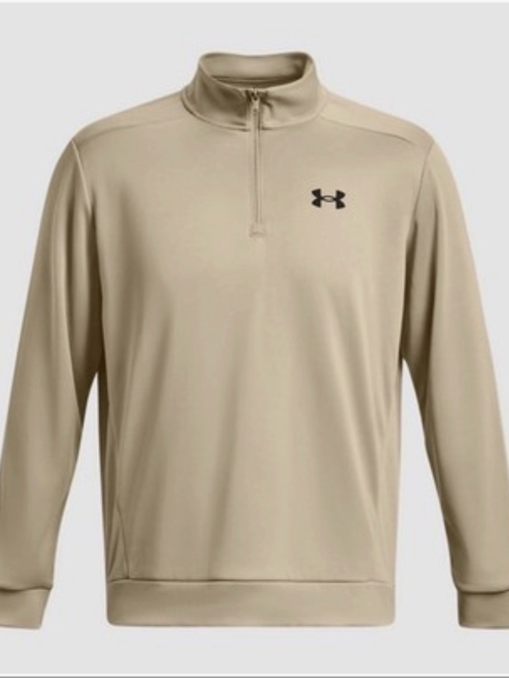 Under Armour Men’s Khaki 1/4 Zip Lightweight Pullover